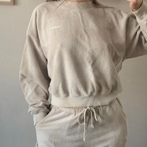 Madhappy Crop Crewneck - Desert